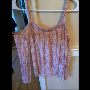 Long Sleeve Off the Shoulder Top